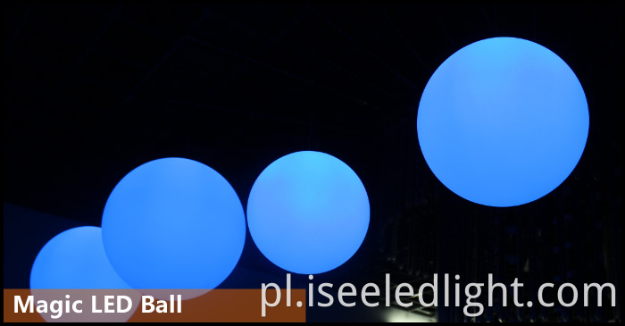 RGB LED Ball DMX512 Programmable